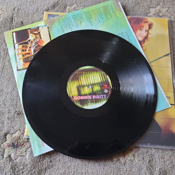 Bonnie Raitt Slipstream vintage vinyl record PRISTINE - Picture 14 of 16